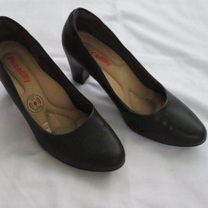 Ladies Piccadilly Black Brasil Business Shoes